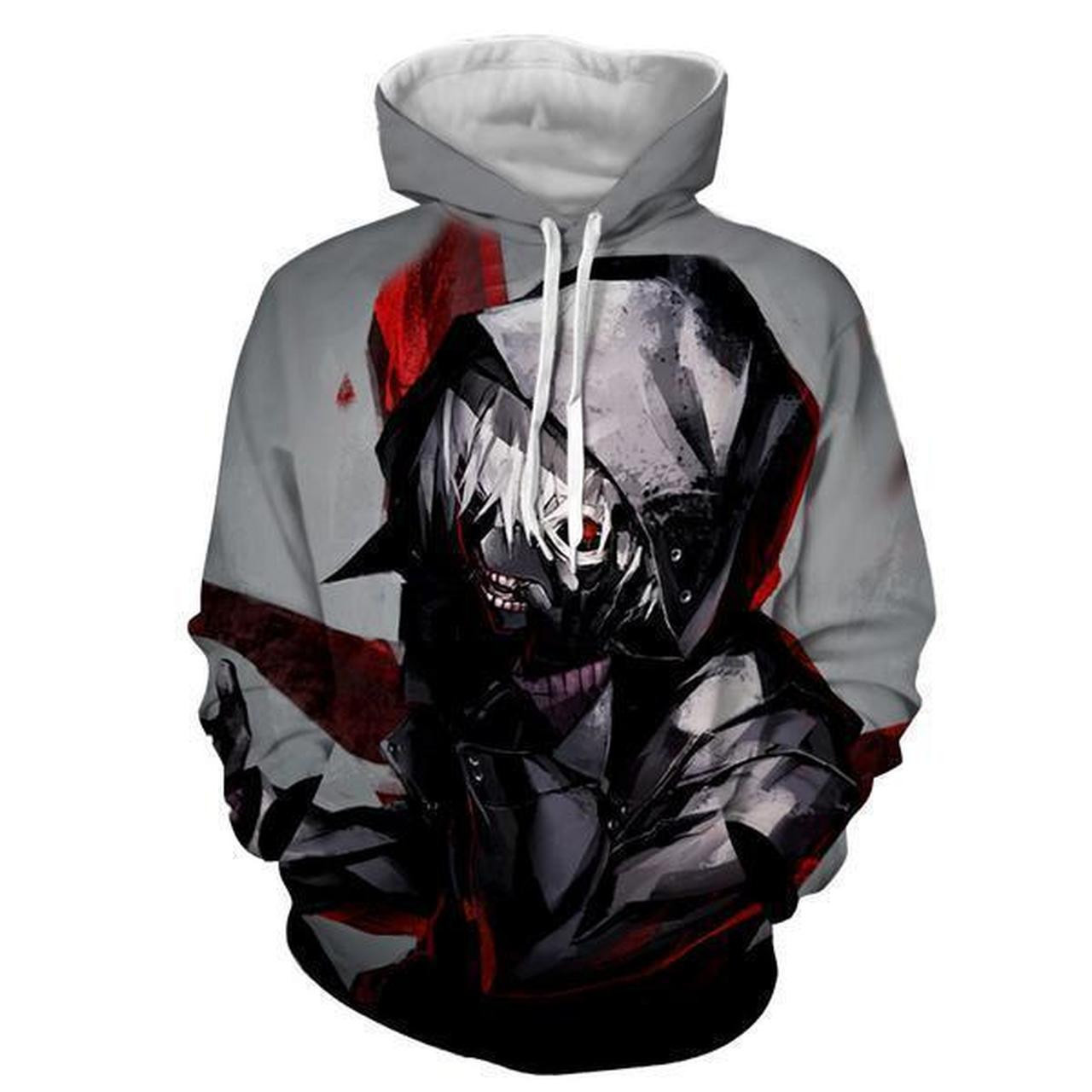 Tokyo Ghoul 3D All Over Print Hoodie, Zip Hoodie
