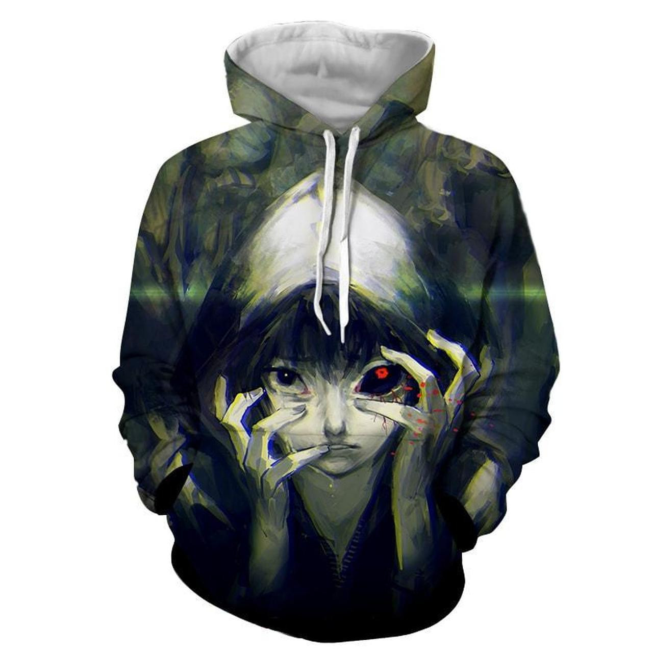 Tokyo Ghoul 3D All Over Print Hoodie, Zip Hoodie