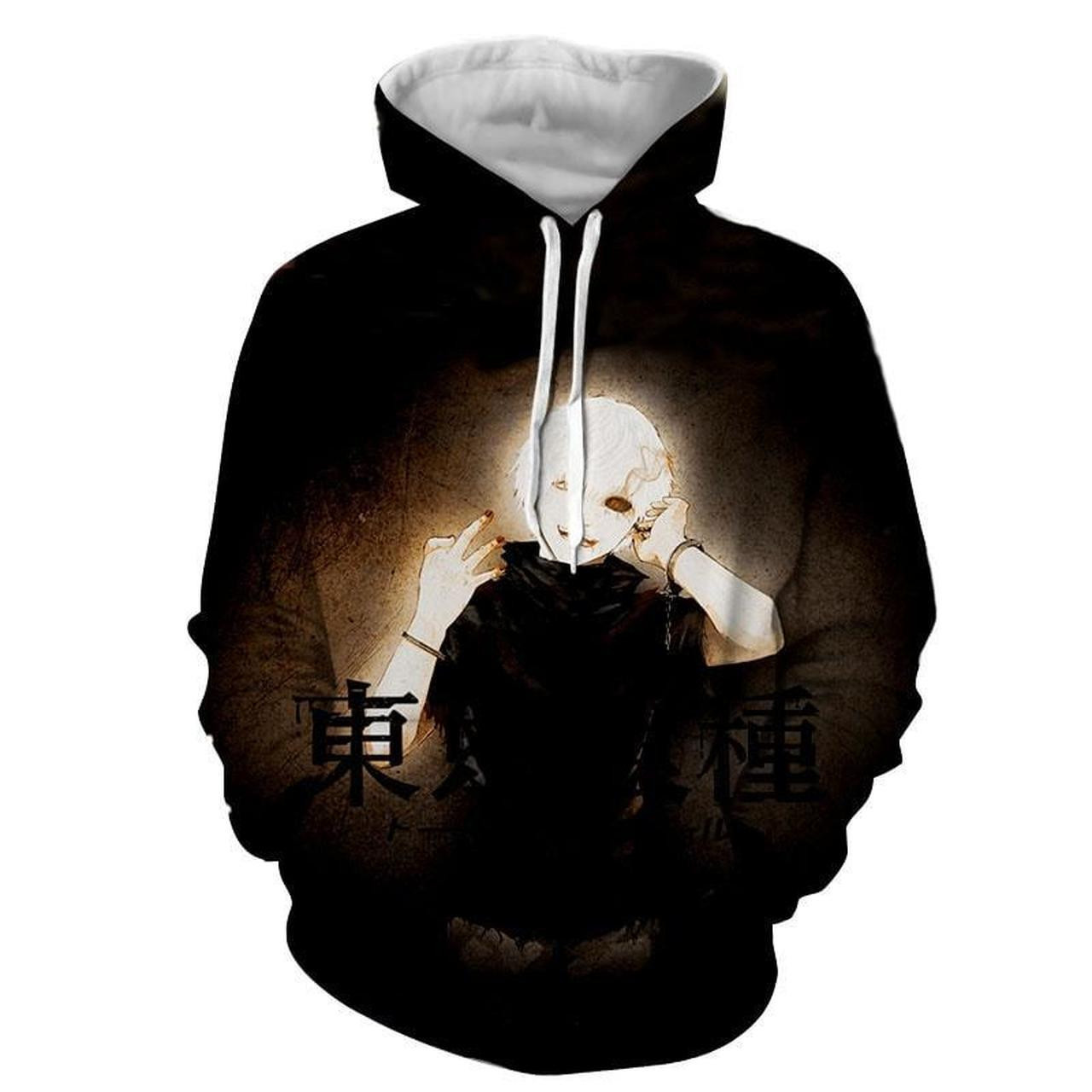 Tokyo Ghoul 3D All Over Print Hoodie, Zip Hoodie