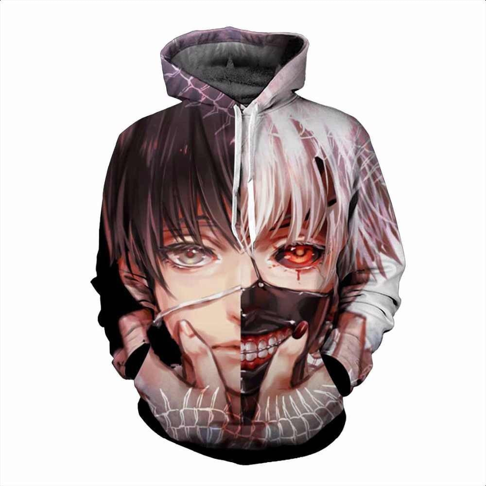 Tokyo Ghoul 3D All Over Print Hoodie, Zip Hoodie