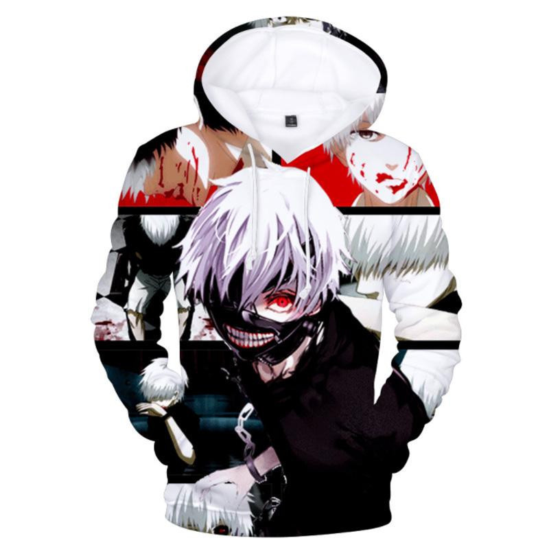 Tokyo Ghoul 3D All Over Print Hoodie, Zip Hoodie