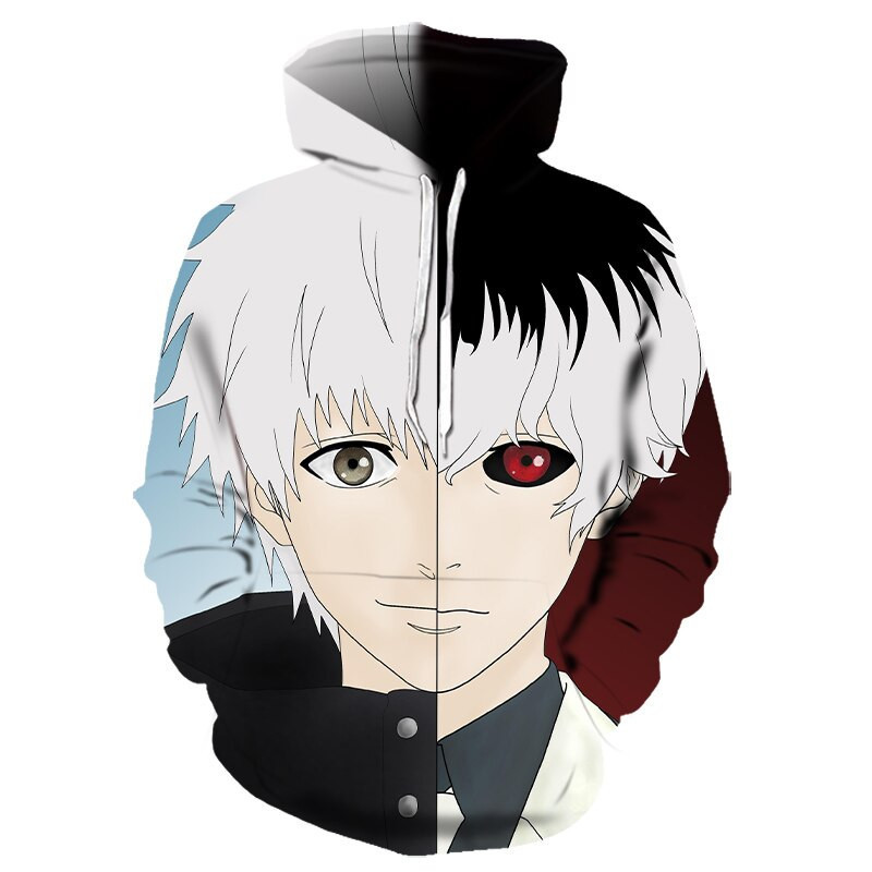 Tokyo Ghoul 3D All Over Print Hoodie, Zip Hoodie