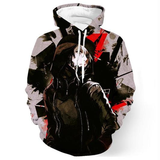 Tokyo Ghoul 3D All Over Print Hoodie, Zip Hoodie