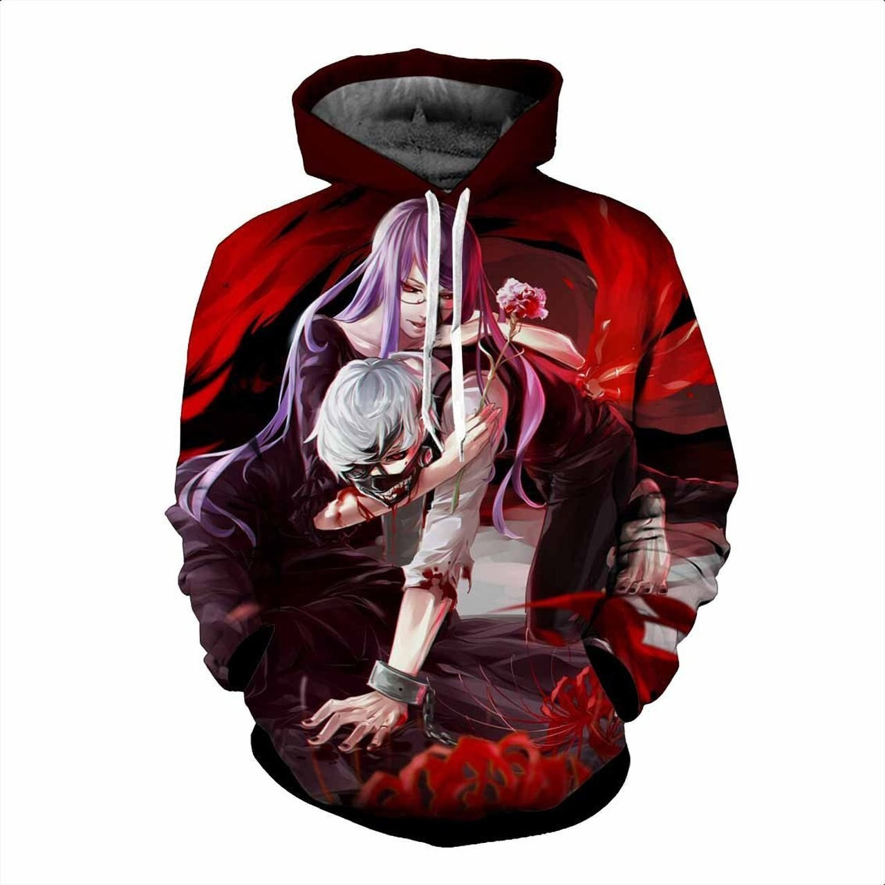 Tokyo Ghoul 3D All Over Print Hoodie, Zip Hoodie