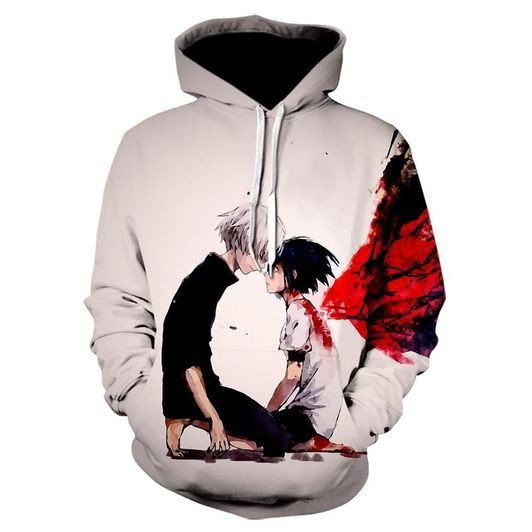 Tokyo Ghoul 3D All Over Print Hoodie, Zip Hoodie