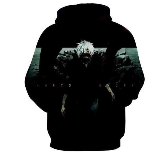 Tokyo Ghoul 3D All Over Print Hoodie, Zip Hoodie