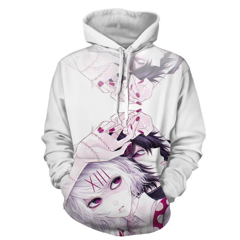 Tokyo Ghoul 3D All Over Print Hoodie, Zip Hoodie