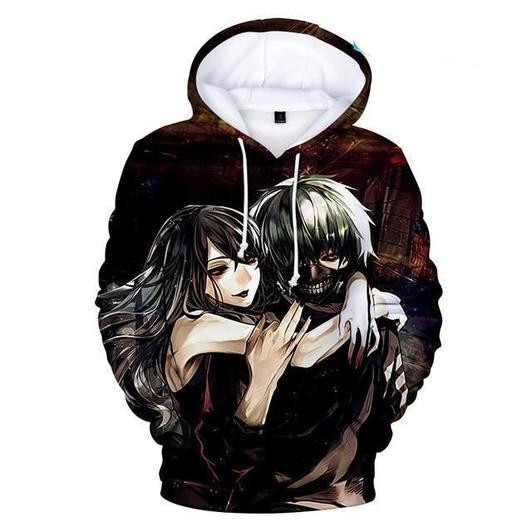 Tokyo Ghoul 3D All Over Print Hoodie, Zip Hoodie