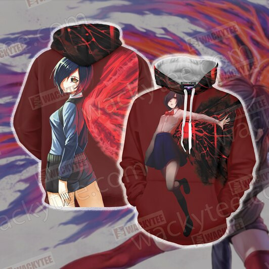 Tokyo Ghoul 3D All Over Print Hoodie, Zip Hoodie