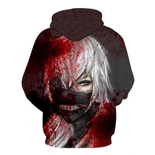 Tokyo Ghoul 3D All Over Print Hoodie, Zip Hoodie