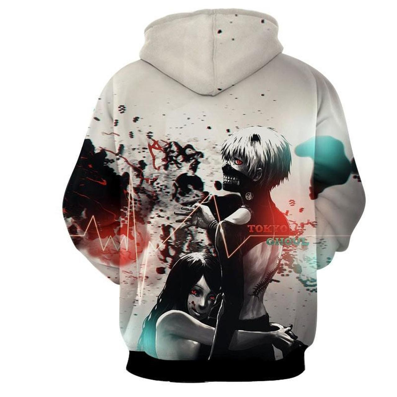 Tokyo Ghoul 3D All Over Print Hoodie, Zip Hoodie