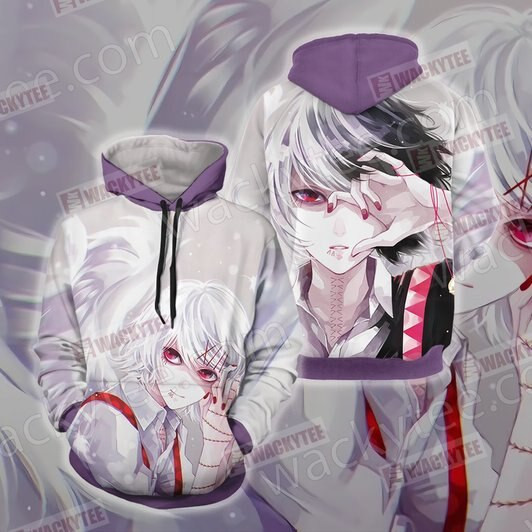 Tokyo Ghoul 3D All Over Print Hoodie, Zip Hoodie