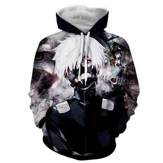 Tokyo Ghoul 3D All Over Print Hoodie, Zip Hoodie