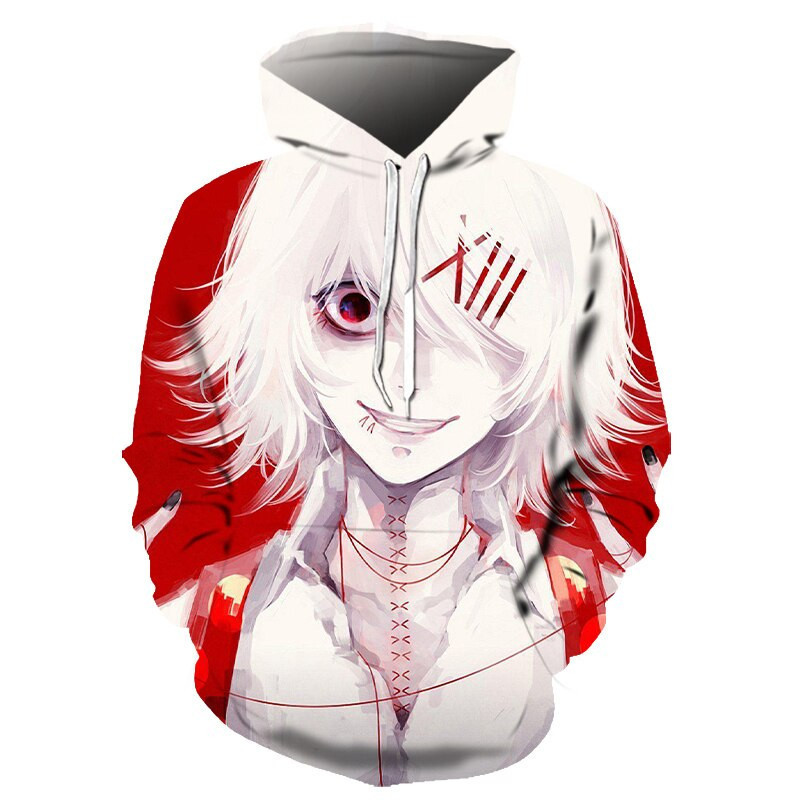 Tokyo Ghoul 3D All Over Print Hoodie, Zip Hoodie