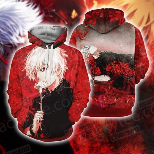Tokyo Ghoul 3D All Over Print Hoodie, Zip Hoodie