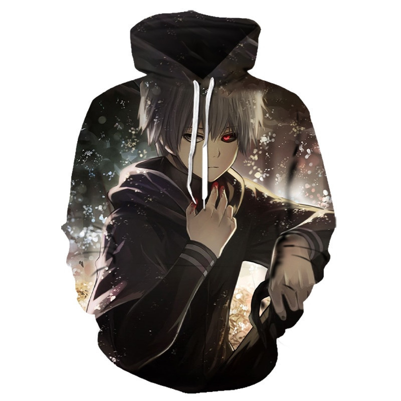 Tokyo Ghoul 3D All Over Print Hoodie, Zip Hoodie