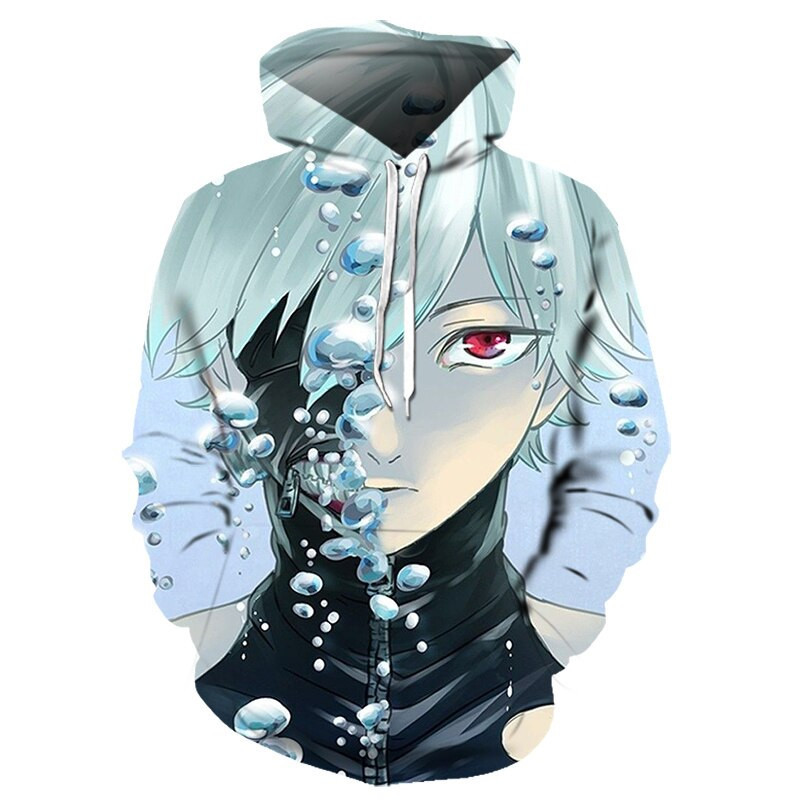 Tokyo Ghoul 3D All Over Print Hoodie, Zip Hoodie