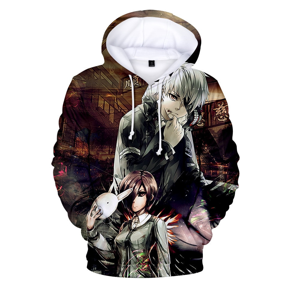 Tokyo Ghoul 3D All Over Print Hoodie, Zip Hoodie