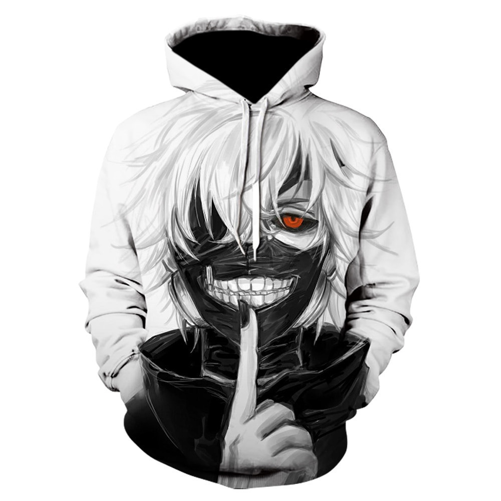 Tokyo Ghoul 3D All Over Print Hoodie, Zip Hoodie