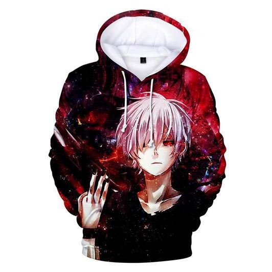 Tokyo Ghoul 3D All Over Print Hoodie, Zip Hoodie