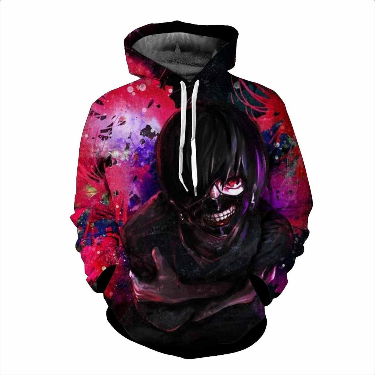 Tokyo Ghoul 3D All Over Print Hoodie, Zip Hoodie