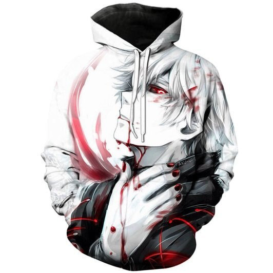 Tokyo Ghoul 3D All Over Print Hoodie, Zip Hoodie