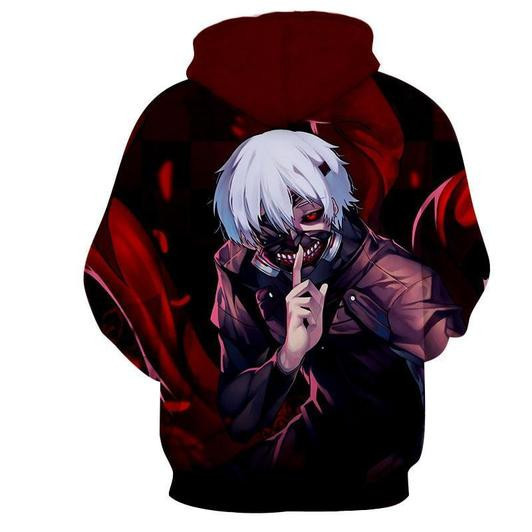 Tokyo Ghoul 3D All Over Print Hoodie, Zip Hoodie