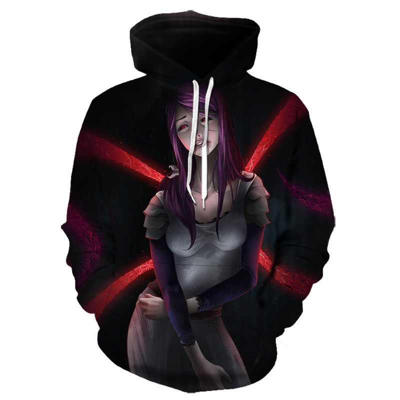 Tokyo Ghoul 3D All Over Print Hoodie, Zip Hoodie