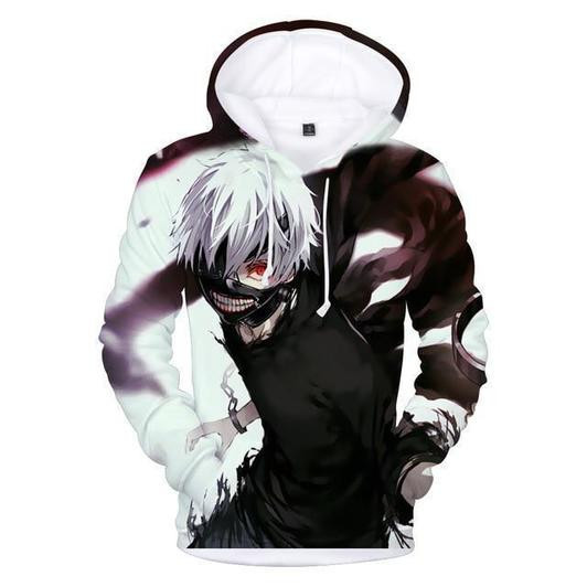 Tokyo Ghoul 3D All Over Print Hoodie, Zip Hoodie