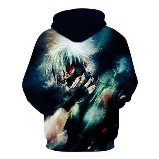 Tokyo Ghoul 3D All Over Print Hoodie, Zip Hoodie