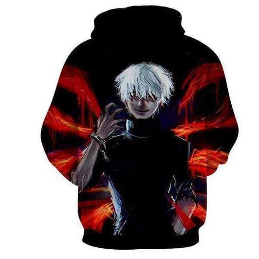 Tokyo Ghoul 3D All Over Print Hoodie, Zip Hoodie