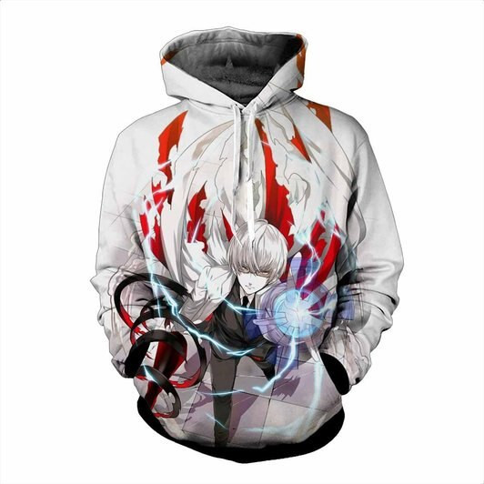 Tokyo Ghoul 3D All Over Print Hoodie, Zip Hoodie