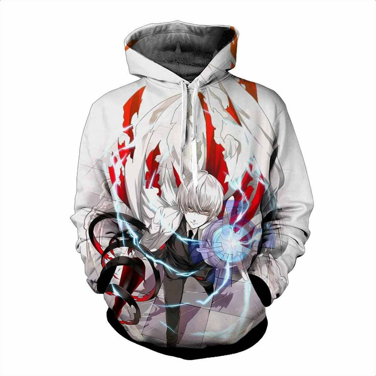 Tokyo Ghoul 3D All Over Print Hoodie, Zip Hoodie