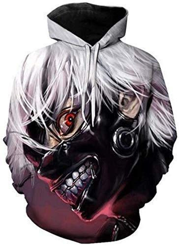 Tokyo Ghoul Ken Kaneki 3D All Over Print Hoodie, Zip Hoodie