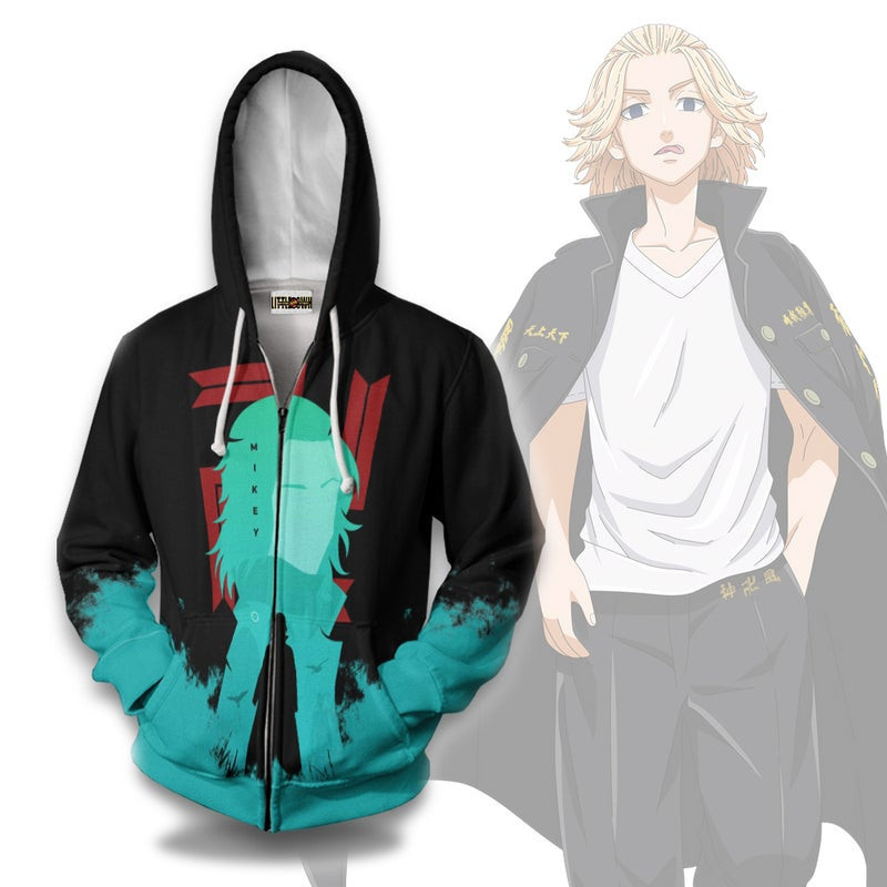 Tokyo Revengers Mikey 3D All Over Print Hoodie, Zip Hoodie