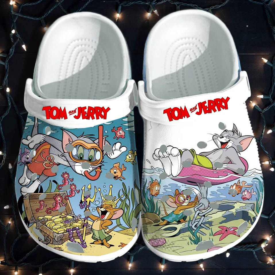 Tom and Jerry Crocs Clog Shoes
