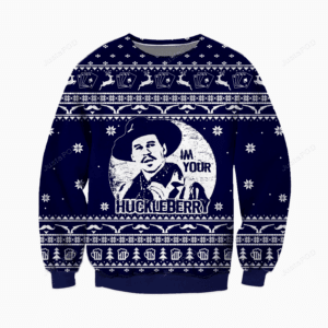 Tombstone Knitting Ugly Christmas Sweater Adult 3D Funny Matching for family
