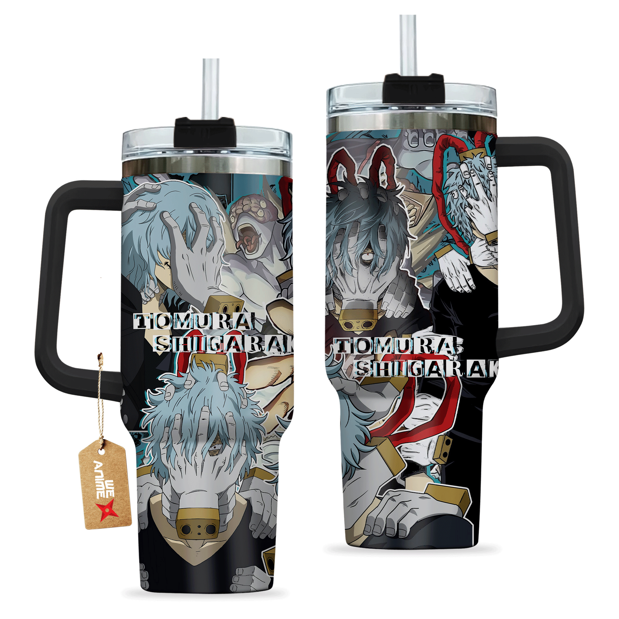 Tomura Shigaraki Boku no Hero Academia Anime Custom Stanley Cup 40 oz 30 oz Tumbler With HandleTVC2301207
