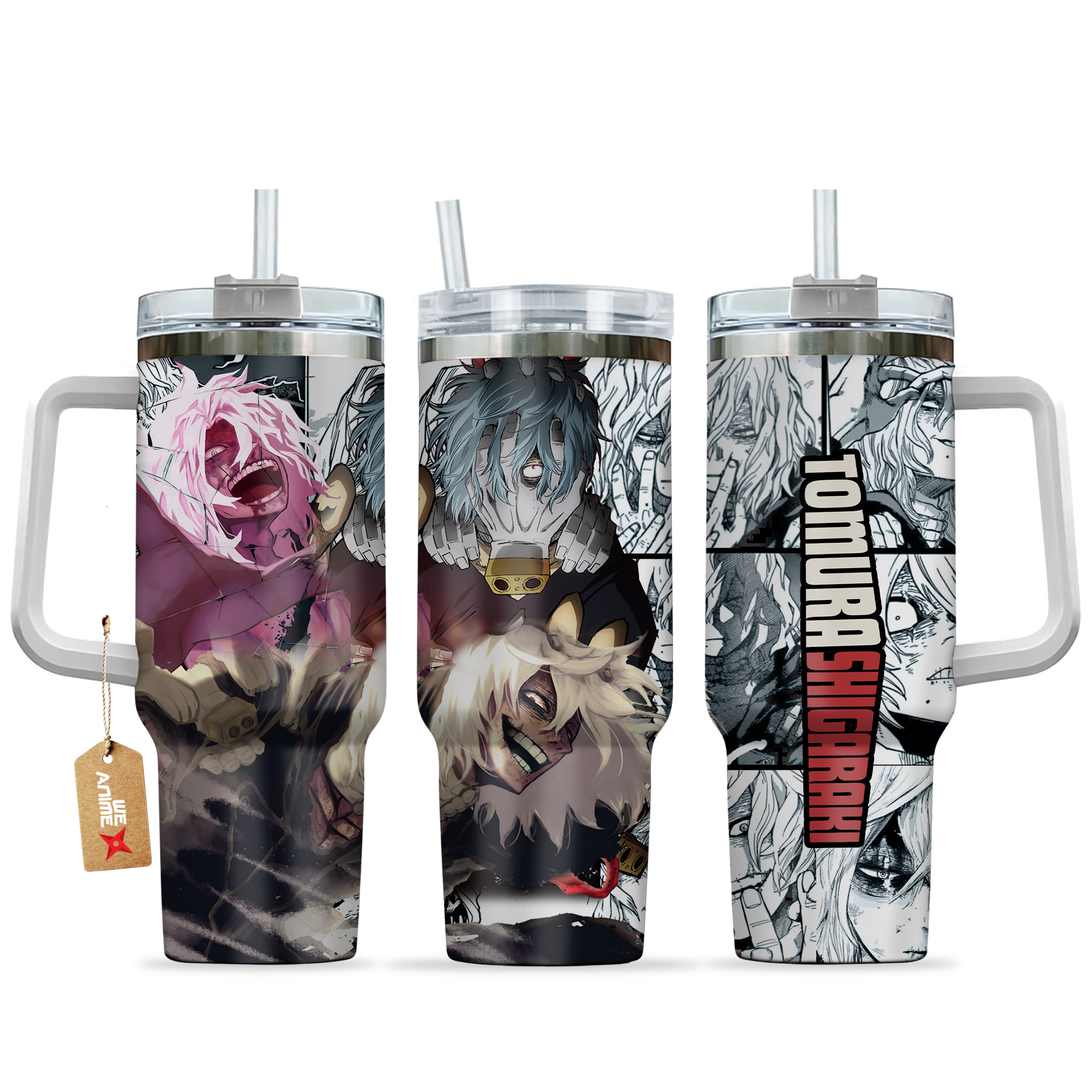 Tomura Shigaraki My Hero Academia Anime Custom Stanley Cup 40 oz 30 oz Tumbler With HandleTVC2301153