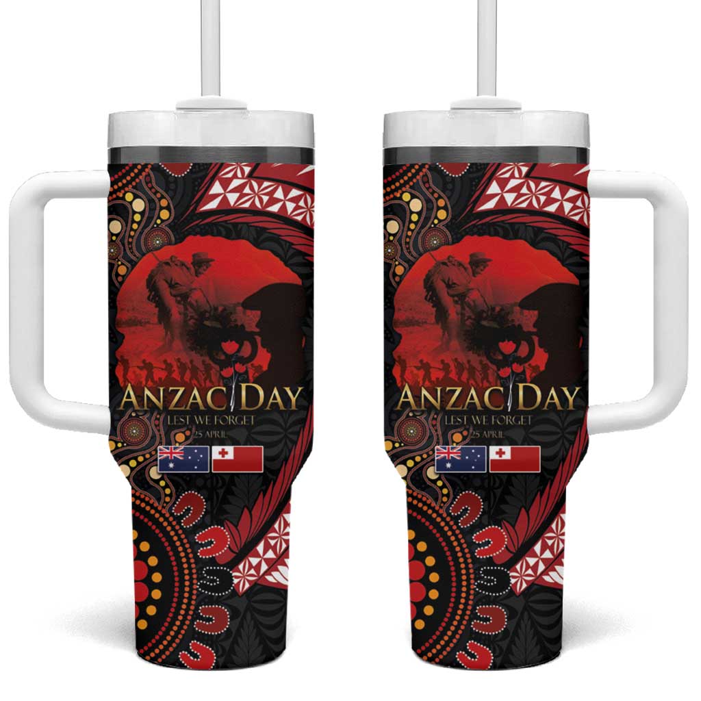 Tonga and Australia ANZAC Day Custom Stanley Cup 40 oz 30 oz Tumbler With HandleTVC2301259