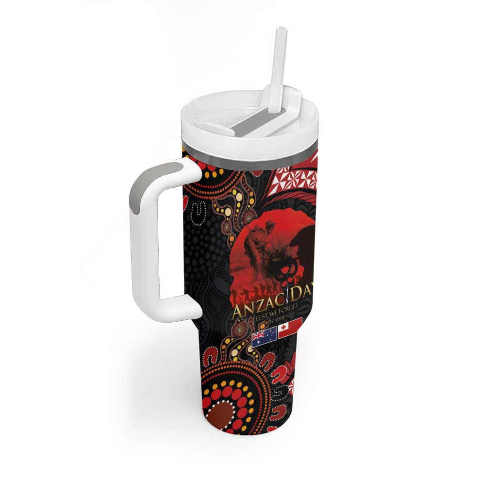 Tonga and Australia ANZAC Day Custom Stanley Cup 40 oz 30 oz Tumbler With HandleTVC2301259 - Image 2