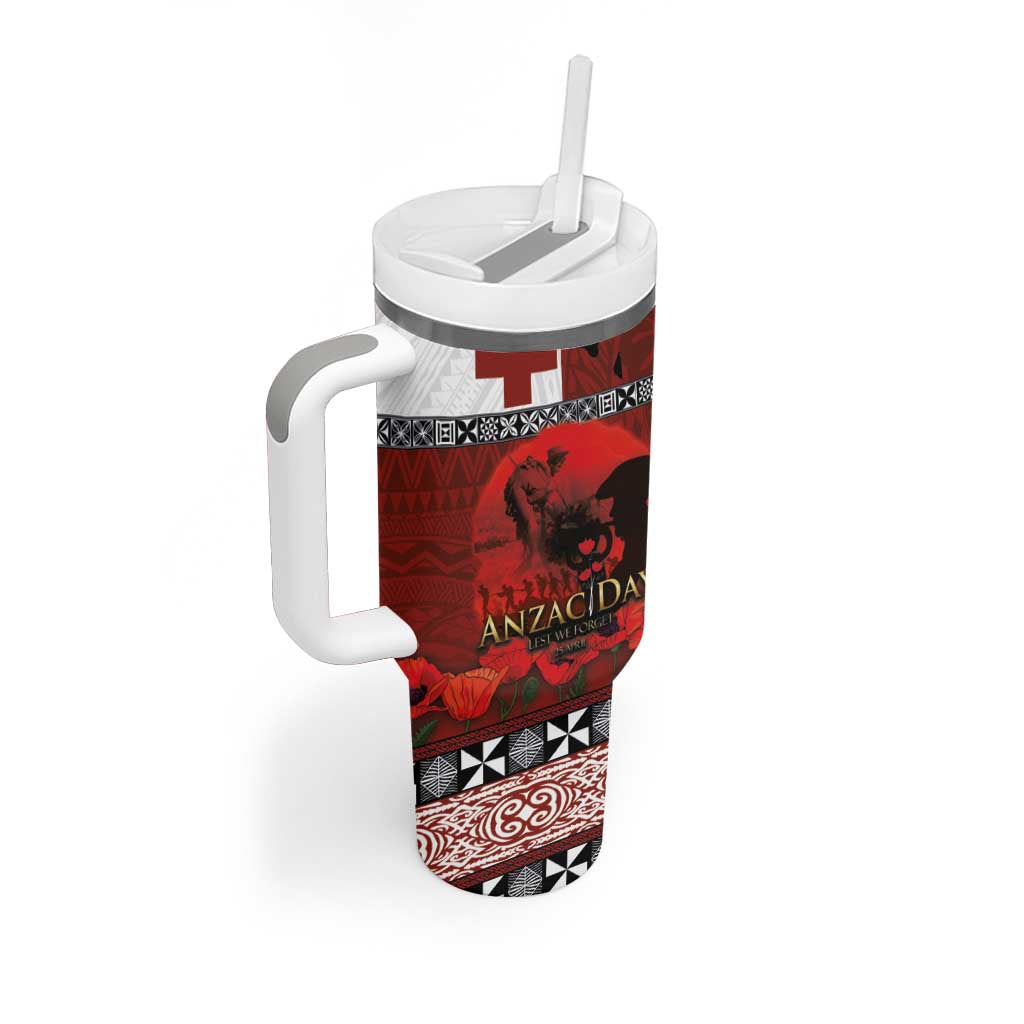 Tonga ANZAC Day Custom Stanley Cup 40 oz 30 oz Tumbler With HandleTVC2301258 - Image 2