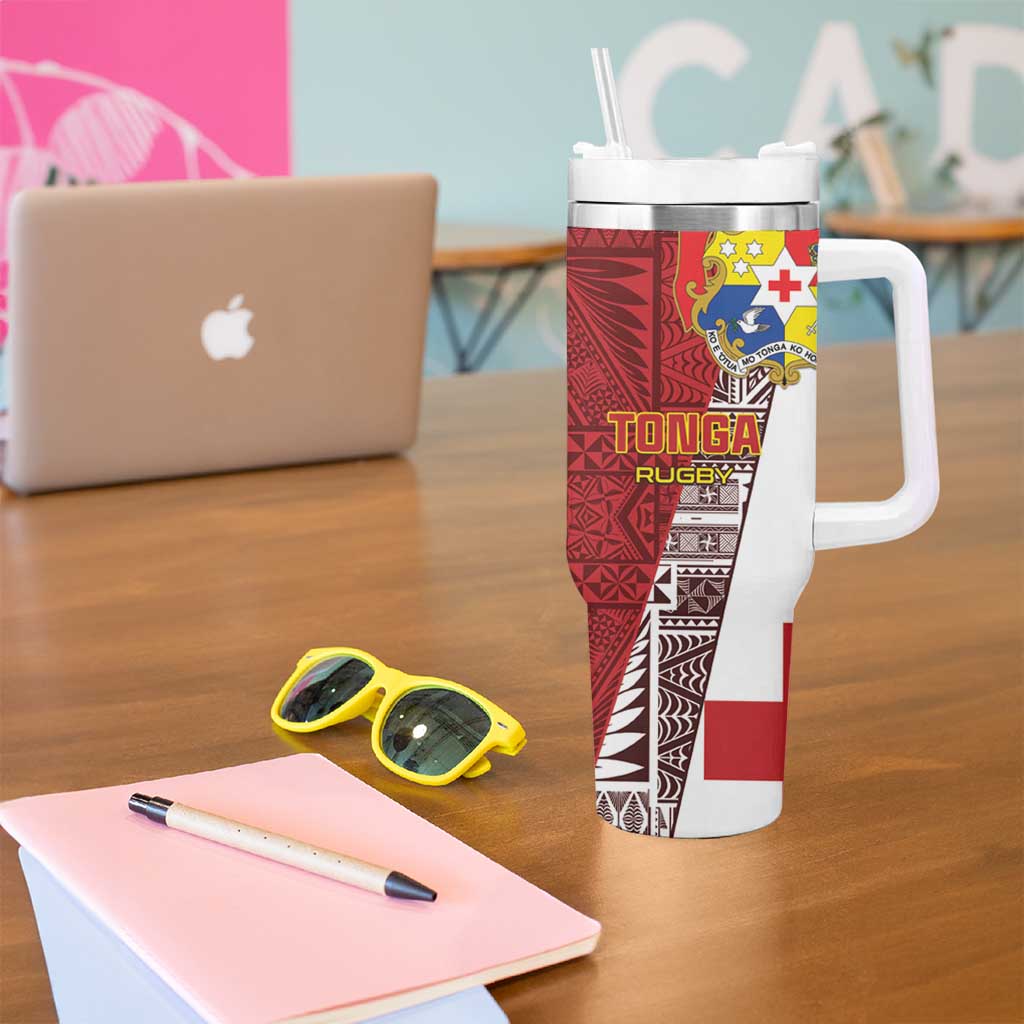 Tonga Rugby Go Tongan Custom Stanley Cup 40 oz 30 oz Tumbler With HandleTVC2301403 - Image 5