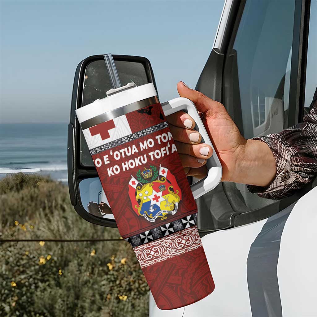 Tongan Culture Ngatu Art Tattoo and Emblem of Tonga Custom Stanley Cup 40 oz 30 oz Tumbler With HandleTVC2301371 - Image 7