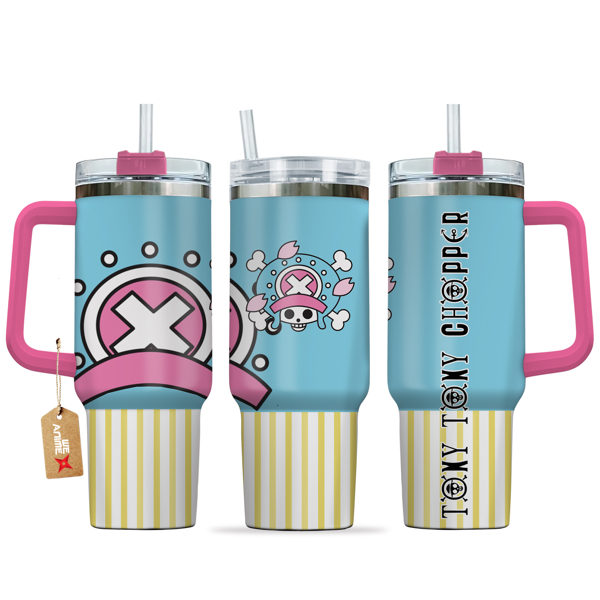 Tony Tony Chopper One Piece Anime Custom Stanley Cup 40 oz 30 oz Tumbler With HandleTVC2301137