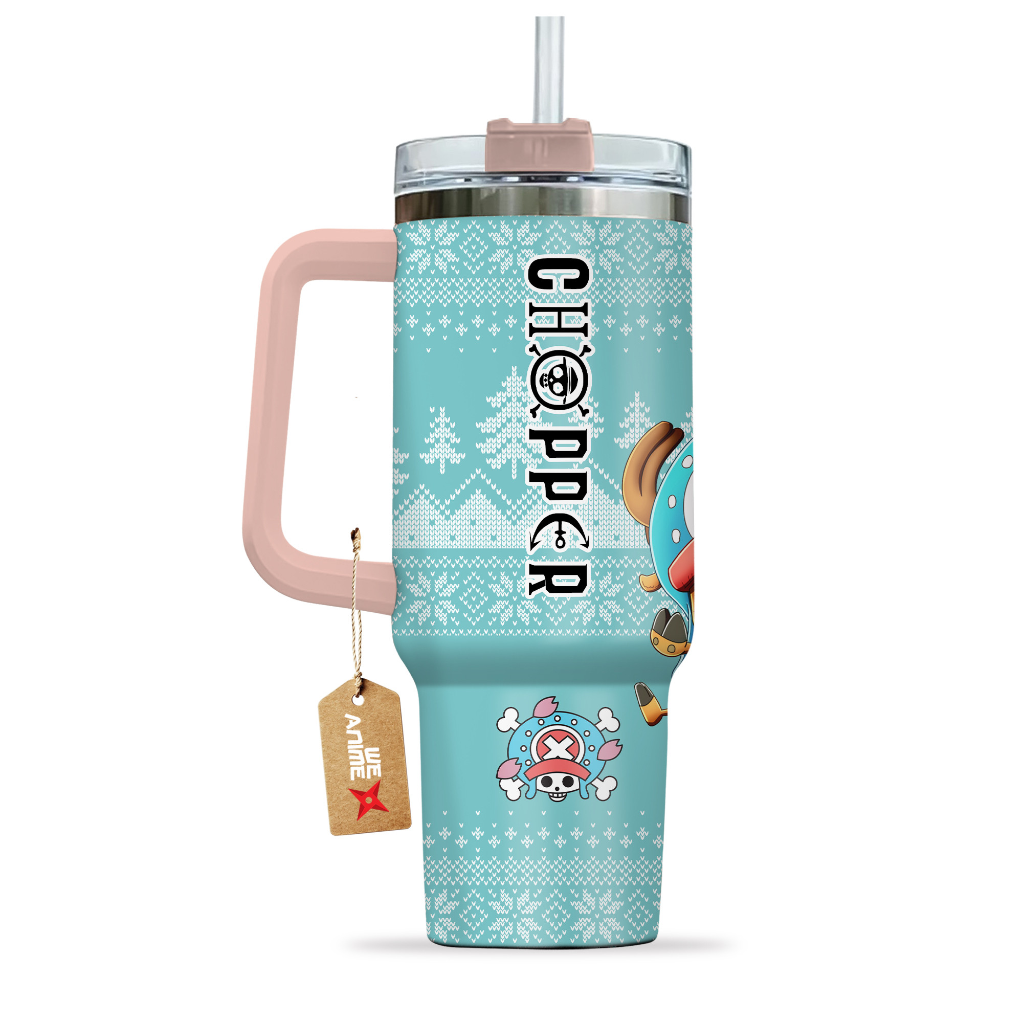 Tony Tony Chopper One Piece Anime Custom Stanley Cup 40 oz 30 oz Tumbler With HandleTVC2301158 - Image 3