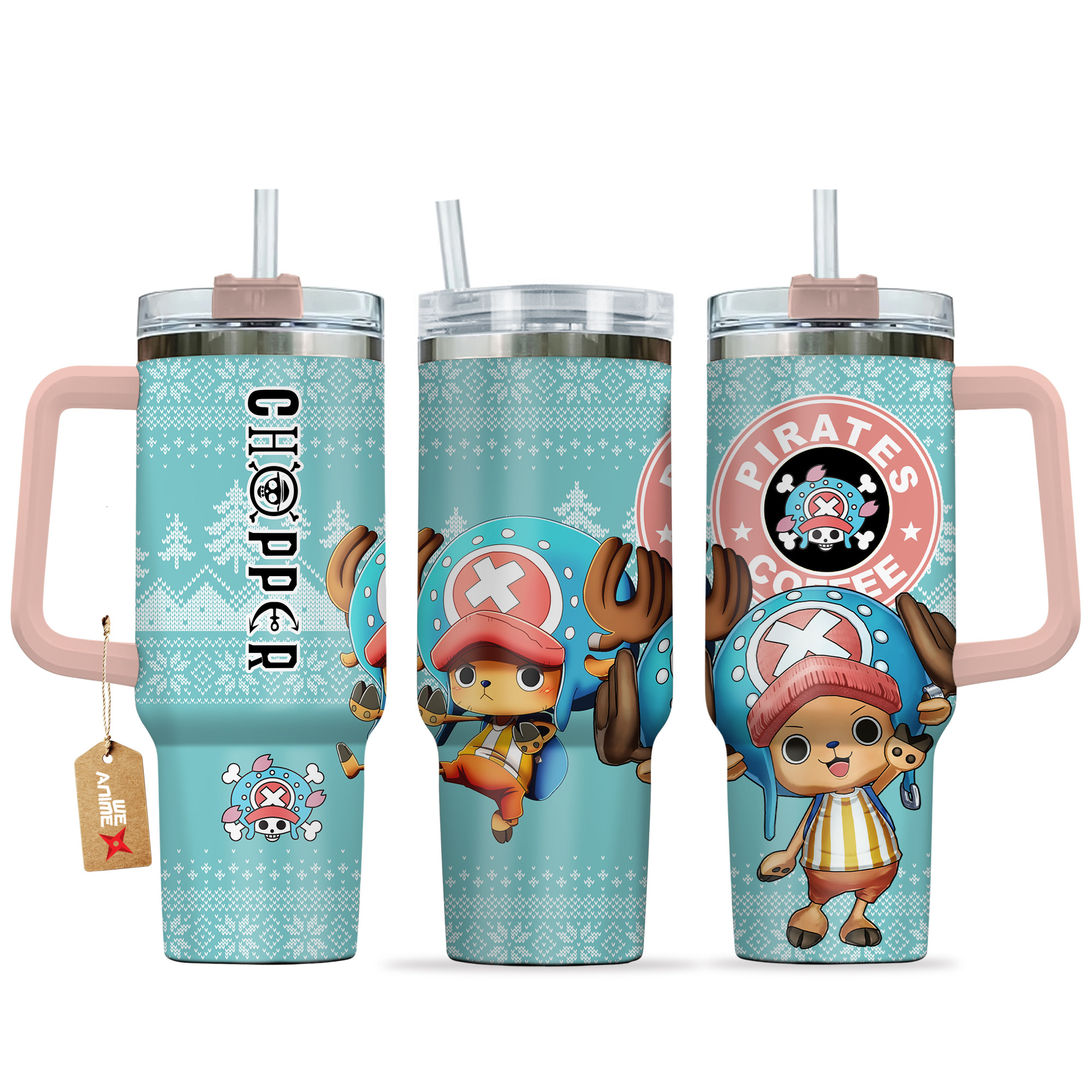 Tony Tony Chopper One Piece Anime Custom Stanley Cup 40 oz 30 oz Tumbler With HandleTVC2301158