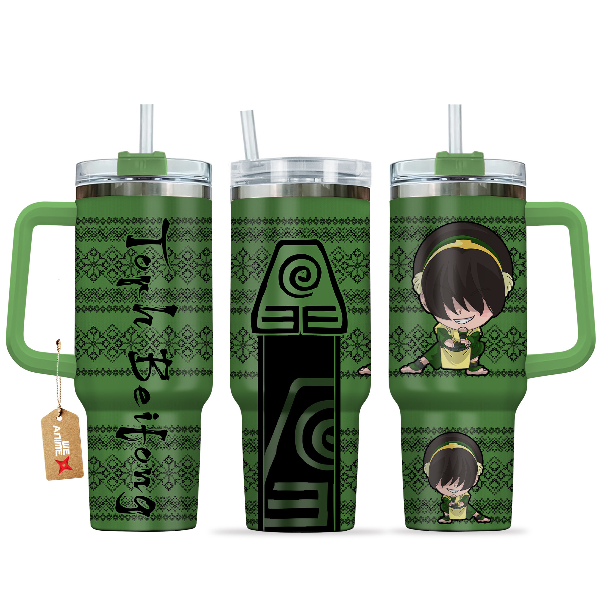 Toph Avatar Anime Custom Stanley Cup 40 oz 30 oz Tumbler With HandleTVC2301163