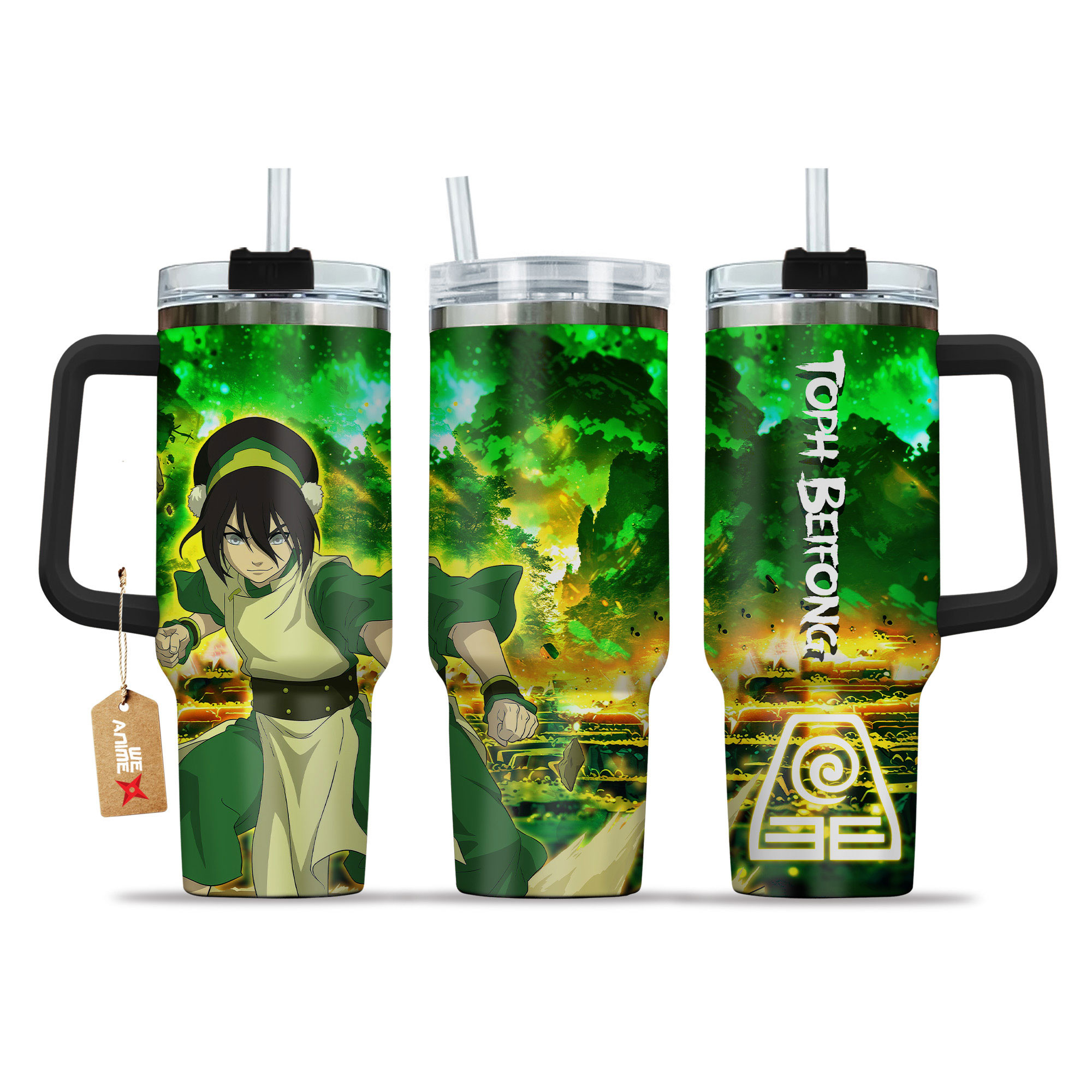 Toph Beifong Avatar Anime Custom Stanley Cup 40 oz 30 oz Tumbler With HandleTVC2301154