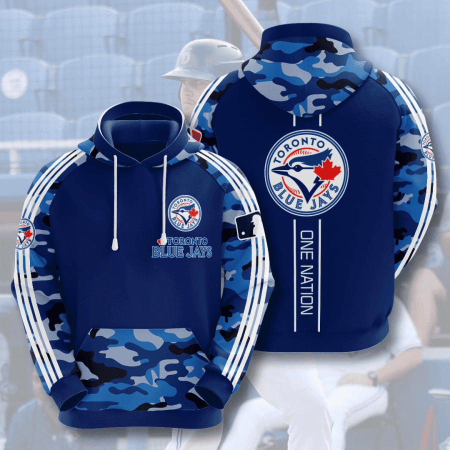 Toronto Blue Jays 3D All Over Print Hoodie, Zip Hoodie